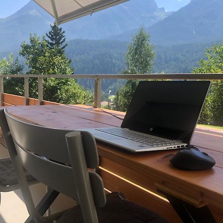 Aaa Chalet Allegra Rojo With Mountain View Scuol Exteriér fotografie