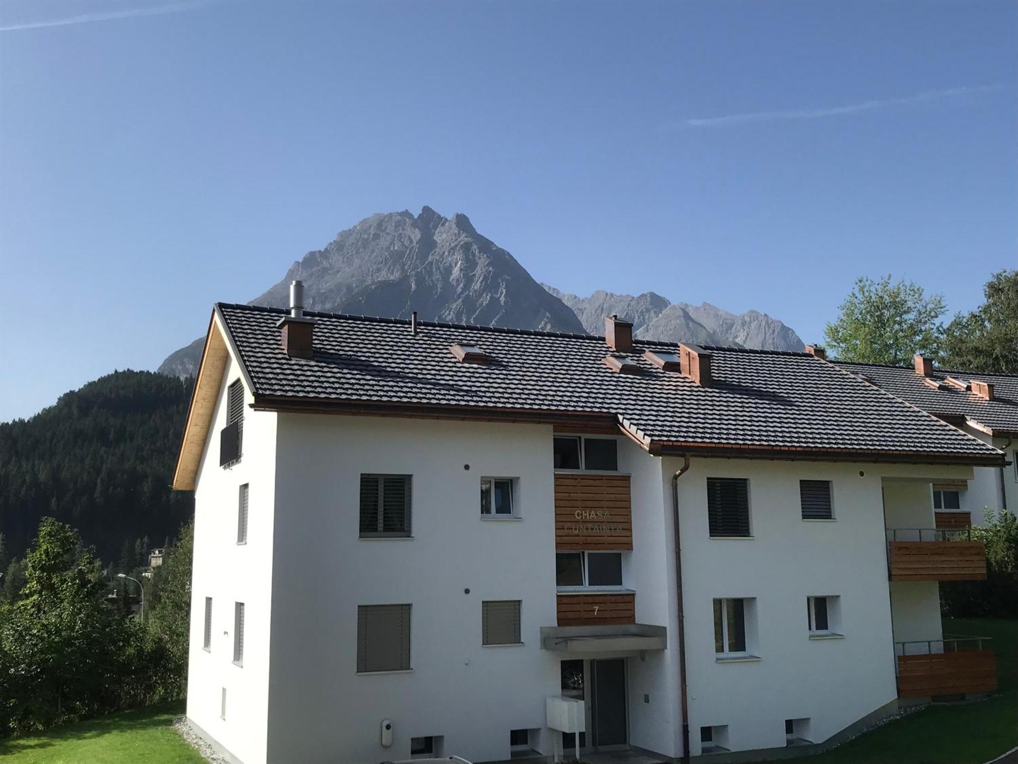 Aaa Chalet Allegra Rojo With Mountain View Scuol Exteriér fotografie